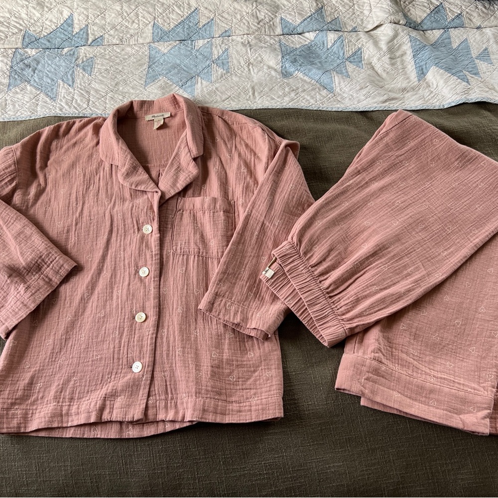 Madewell pajama set